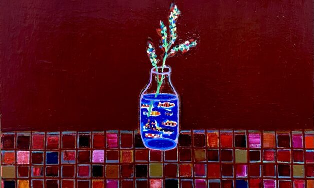 NEW | Goldfish | 50 x 72cm | oil x woodpanel | 2021 #contemporaryArt