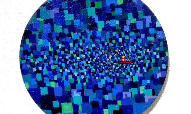 ON SALE | Fisher | 22cm | oil x canvas board  | 2019 | ART STICKER | JAPAN #contemporaryArt