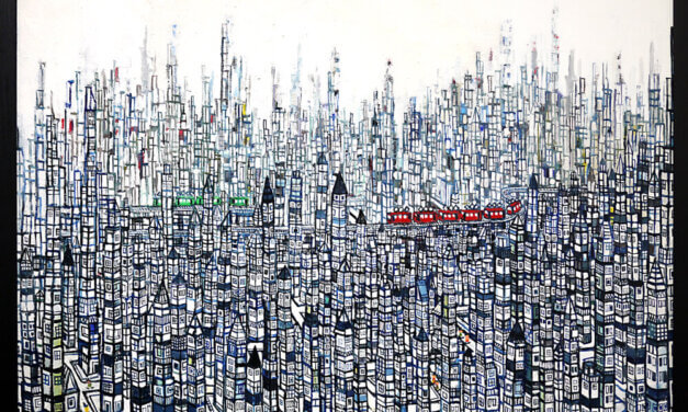 ON SALE | city | 80 x 100 cm | kyuryudo | TOKYO | JAPAN #contemporaryart