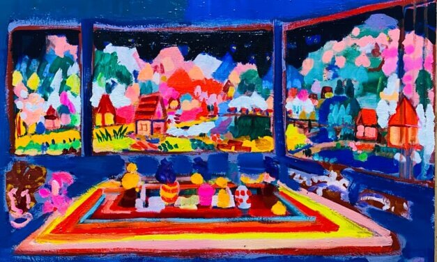 WORKS | 53x65cm | oil x woodpanel | 2021 #contemporaryArt