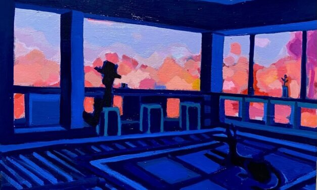 WORKS | 41x53cm | oil x woodpanel | 2021 #contemporaryArt