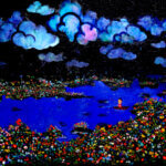 Dream Fishing | 120x250cm | oil x canvas | 2013 #contemporaryArt
