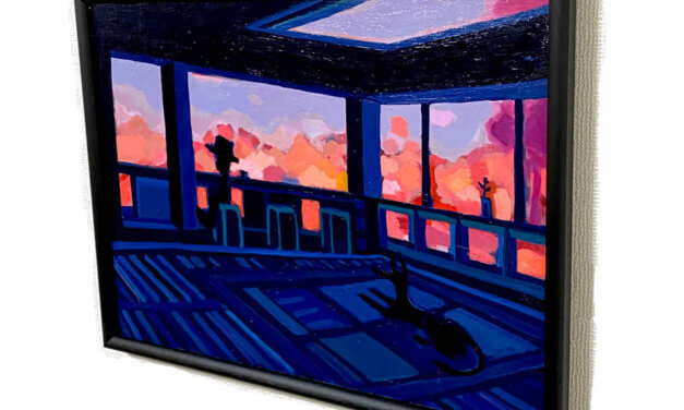 NEW | Spring room | 41x53cm | oil x woodpanel | 2021 #contemporaryArt