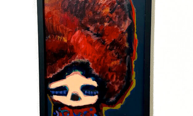 NEW | WINTER DWARF | 41 x 31 cm | oil x wood panel | 2020 | #contemporaryArt