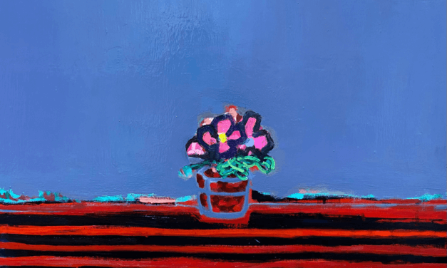 NEW | Pansy | 33x53cm | oil x woodpanel | 2021 #contemporaryArt