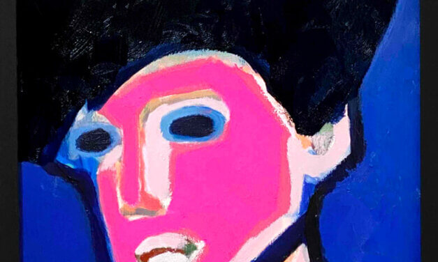 FACE | 41x31cm | oil x wood panel | 2021 #contemporaryArt