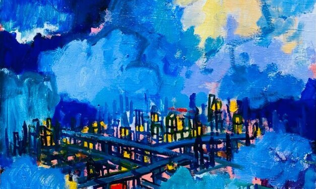 WORKS | 53x41cm | oil x wood panel | 2021 #contemporaryArt