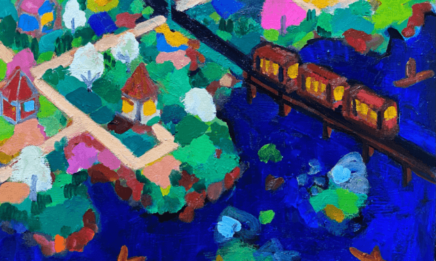 WORKS | 38x45cm | oil x wood panel | 2021 #contemporaryArt