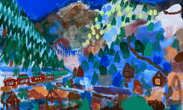 WORKS | 38x45cm | oil x wood panel | 2021 #contemporaryArt