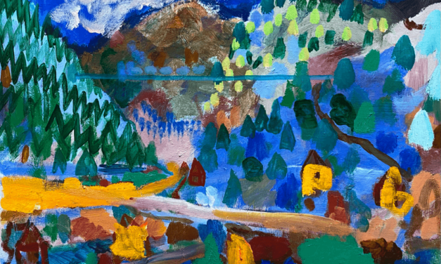 WORKS | 38x45cm | oil x wood panel | 2021 #contemporaryArt