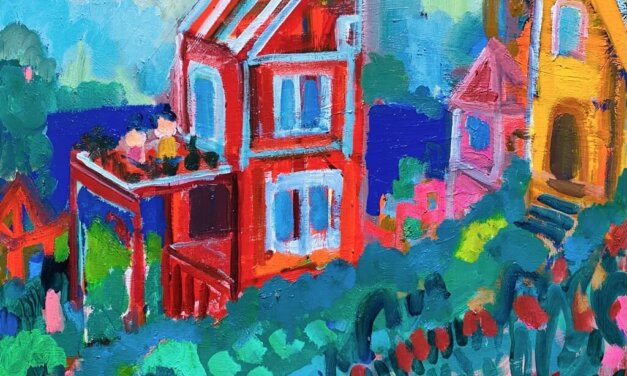 WORKS | 38x45cm | oil x wood panel | 2021 #contemporaryArt