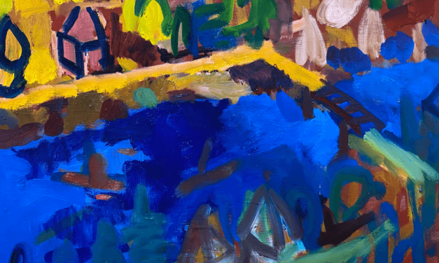 WORKS | 38x45cm | oil x wood panel | 2021 #contemporaryArt
