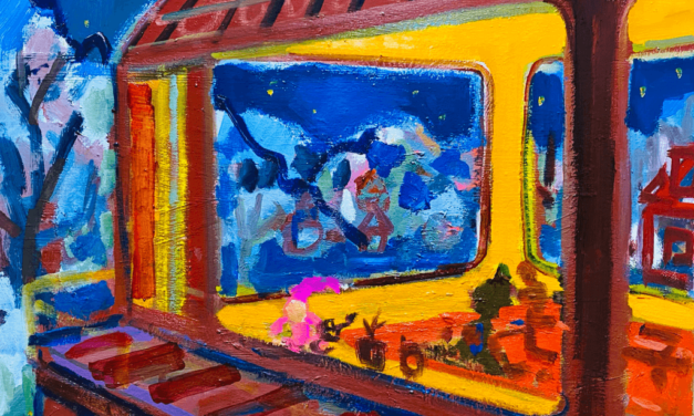 WORKS | 41x53cm | oil x wood panel | 2021 #contemporaryArt