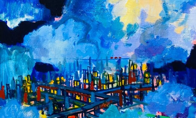 WORKS | 53x41cm | oil x wood panel | 2021 #contemporaryArt