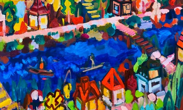 WORKS | 38x45cm | oil x wood panel | 2021 #oilpaint