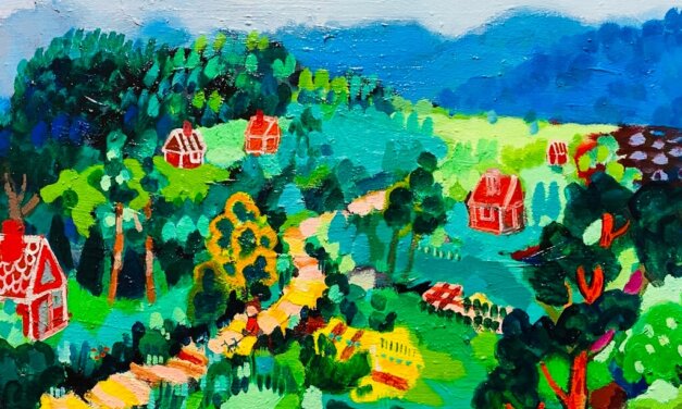 WORKS | 31x41cm | oil x wood panel | 2021 #contemporaryArt