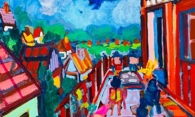 WORKS | 38x45cm | oil x wood panel | 2021 #oilpaint
