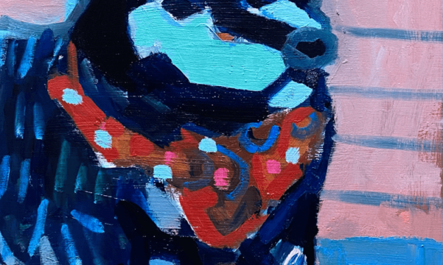 WORKS | 31x41cm | oil x wood panel | 2021 #dog