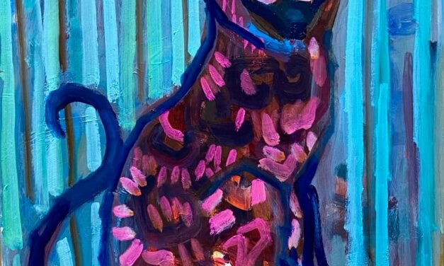 WORKS | 41x31cm | oil x wood panel | 2021 #cat