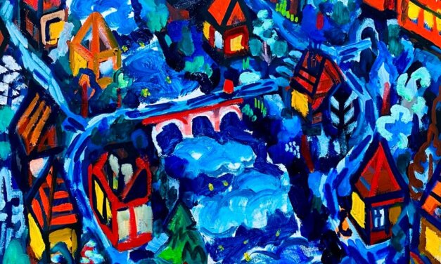 WORKS | 38x45cm | oil x wood panel | 2021