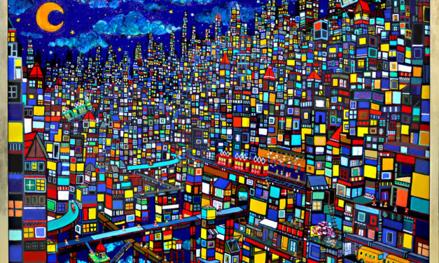 ON SALE | city | 97 x 130 cm | kyuryudo #contemporaryart