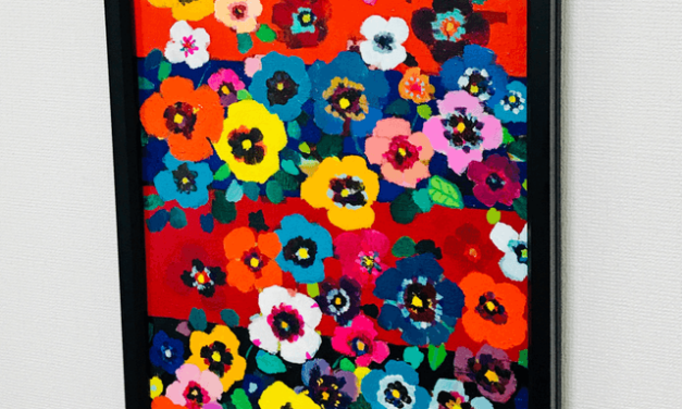 SOLD | Pansy | 53 x 41cm | oil x canvas |  TAGBOAT #Art