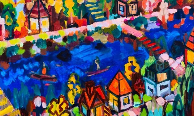 WORKS | 38x45cm | oil x wood panel | 2021 #art