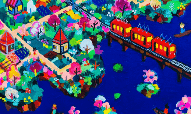 WORKS | 38x45cm | oil x wood panel | 2021 #art