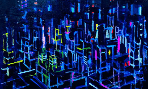 WORKS | 38x45cm | oil x wood panel | 2021 #oilpaint