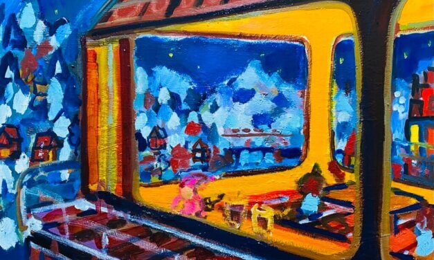 WORKS | 41x53cm | oil x wood panel | 2021 #oilpaint