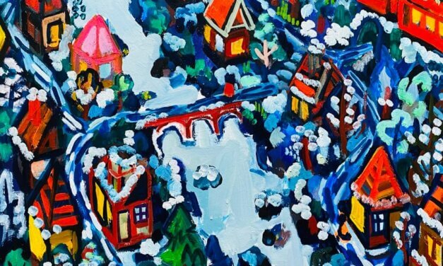 WORKS | 38x45cm | oil x wood panel | 2021 #art