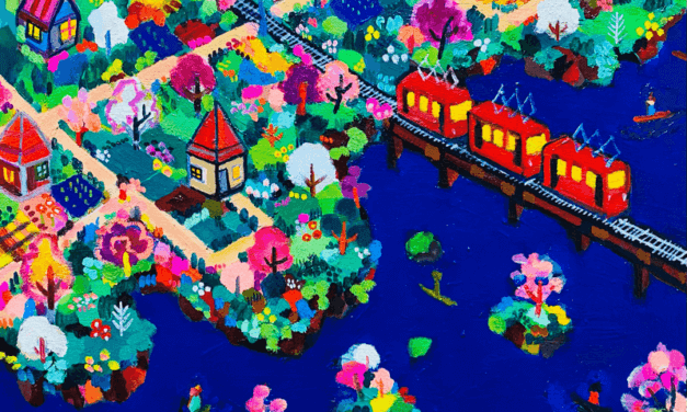 WORKS | 38x45cm | oil x wood panel | 2021 #art