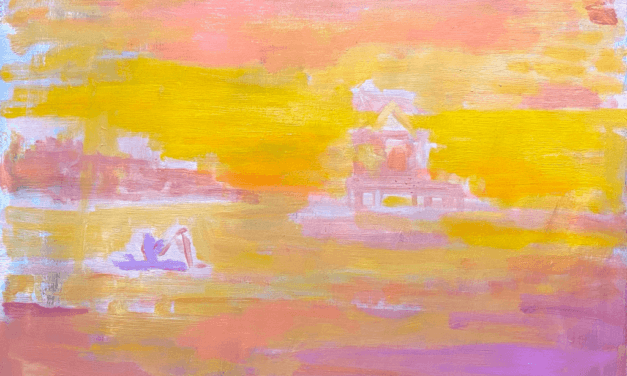 WORKS | 38x45cm | oil x wood panel | 2021 #art