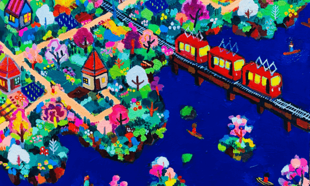 WORKS | 38x45cm | oil x wood panel | 2021 #art