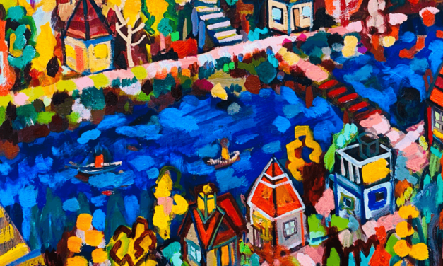 WORKS | 38x45cm | oil x wood panel | 2021 #art