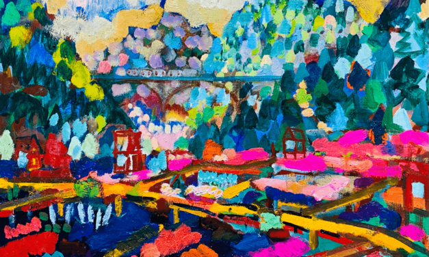 WORKS | 38x45cm | oil x wood panel | 2021 #art