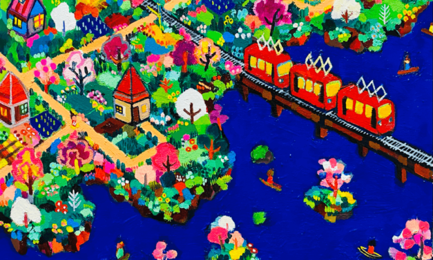 WORKS | 38x45cm | oil x wood panel | 2021 #art