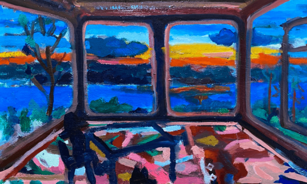 WORKS | 38x45cm | oil x wood panel | 2021 #art