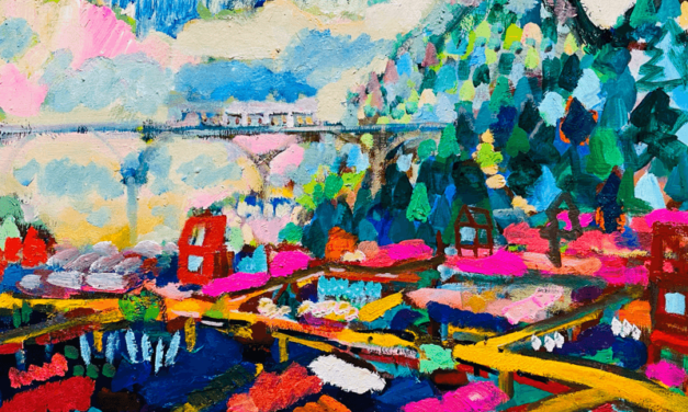 WORKS | 38x45cm | oil x wood panel | 2021 #oilpaint