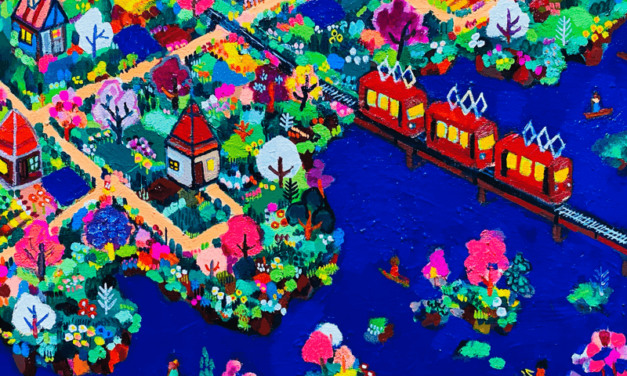 WORKS | 38x45cm | oil x wood panel | 2021 #art