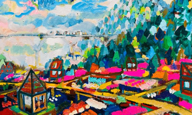 WORKS | 38x45cm | oil x wood panel | 2021 #art