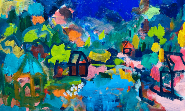 WORKS | 31x41cm | oil x wood panel | 2021 #art