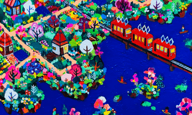 WORKS | 38x45cm | oil x wood panel | 2021 #art