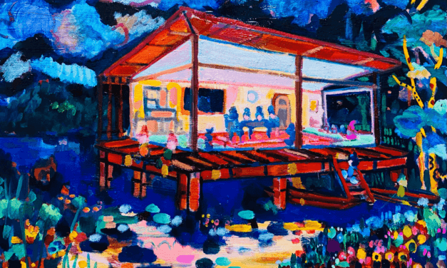 WORKS | 53x65cm | oil x wood panel | 2021 #oilpaint