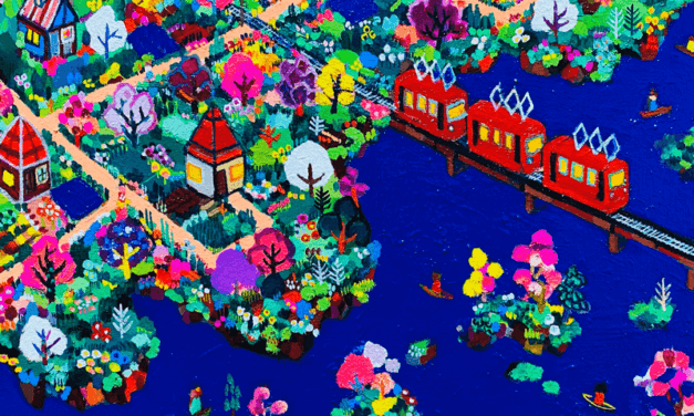 WORKS | 38x45cm | oil x wood panel | 2021 #malerei