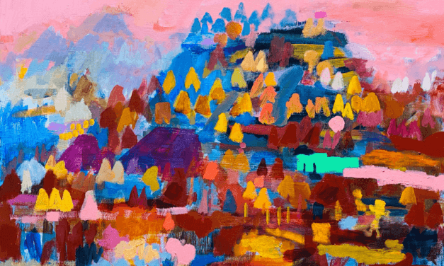 WORKS | 53x65cm | oil x wood panel | 2021 #autumn