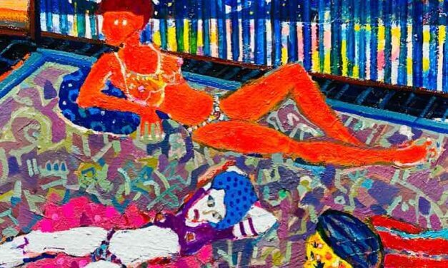 WORKS | 41x53cm | oil x wood panel | 2021 #room