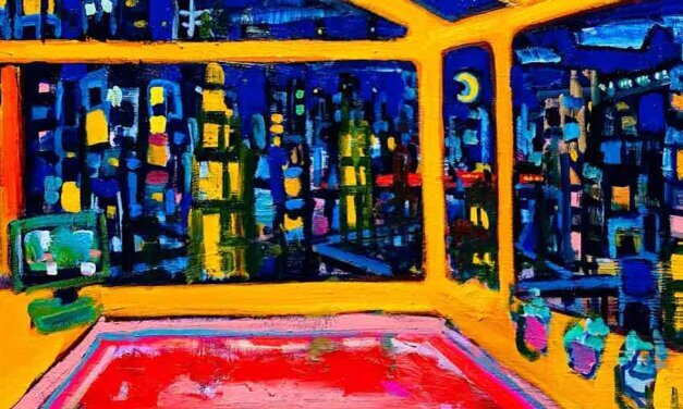 WORKS | 60x72cm | oil x wood panel | 2021 #room