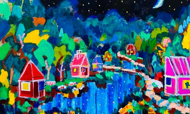 WORKS | 31x41cm | oil x wood panel | 2021 #room