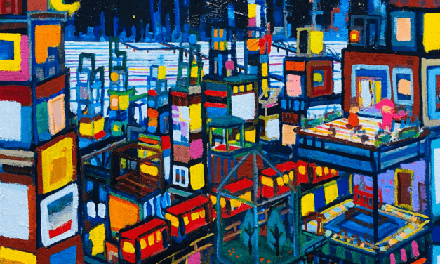 WORKS | 53x65cm | oil x wood panel | 2021 #room